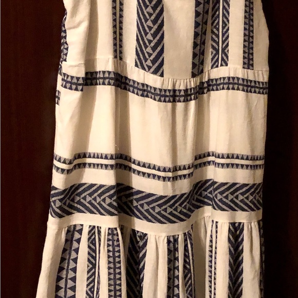 CATERINA RICCI Striped Midi Dress. - Picture 2 of 7